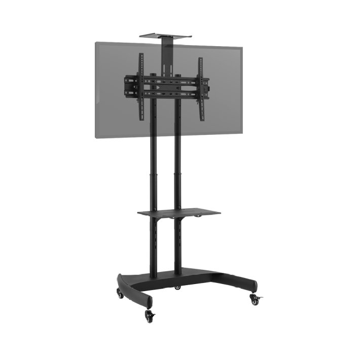 Height Adjustable Mobile TV Cart For 37" - 70" - Image 2