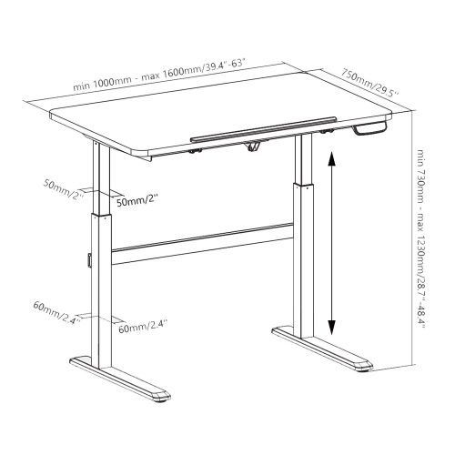 Affordable Sit-Stand Desk S02-22D for sale Philippines. Supplier of Sit-Stand Desk S02-22D wholesale price.