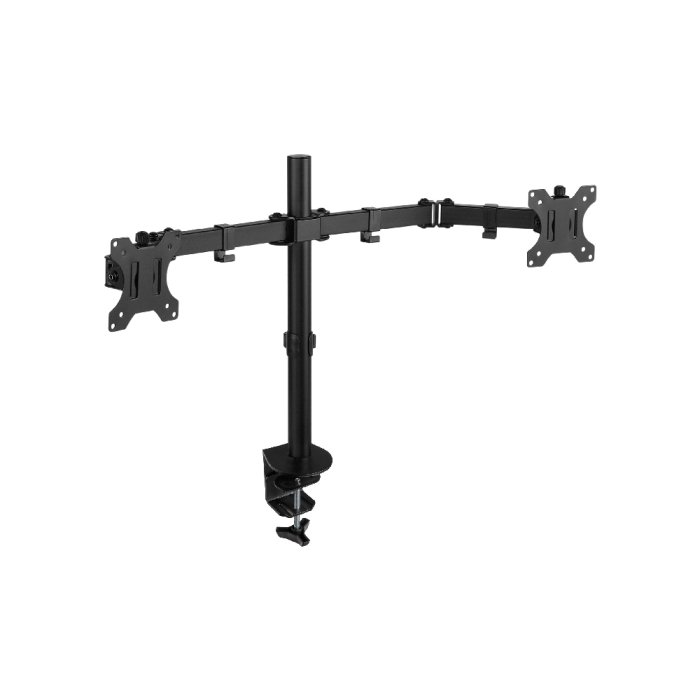 Dual Articulating Monitor Arm For 13”-32” (Clamp) - Image 2