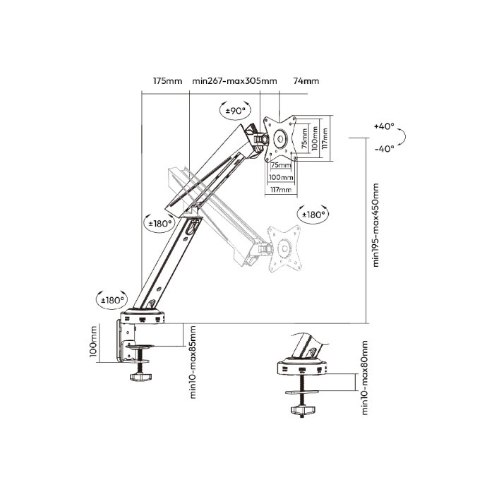 True Vision Pro Gaming Monitor For 17” - 32" - Image 5