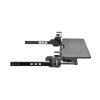 Height Adjustable Clamp-On Keyboard Tray - Image 2