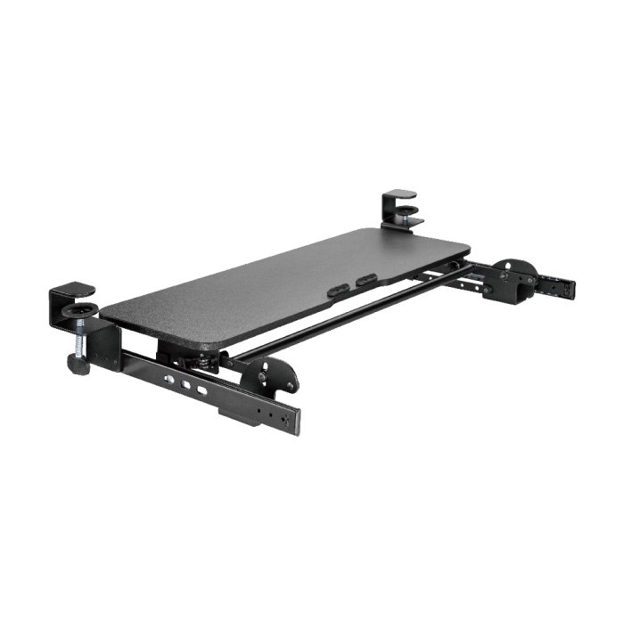 Height Adjustable Clamp-On Keyboard Tray - Image 4