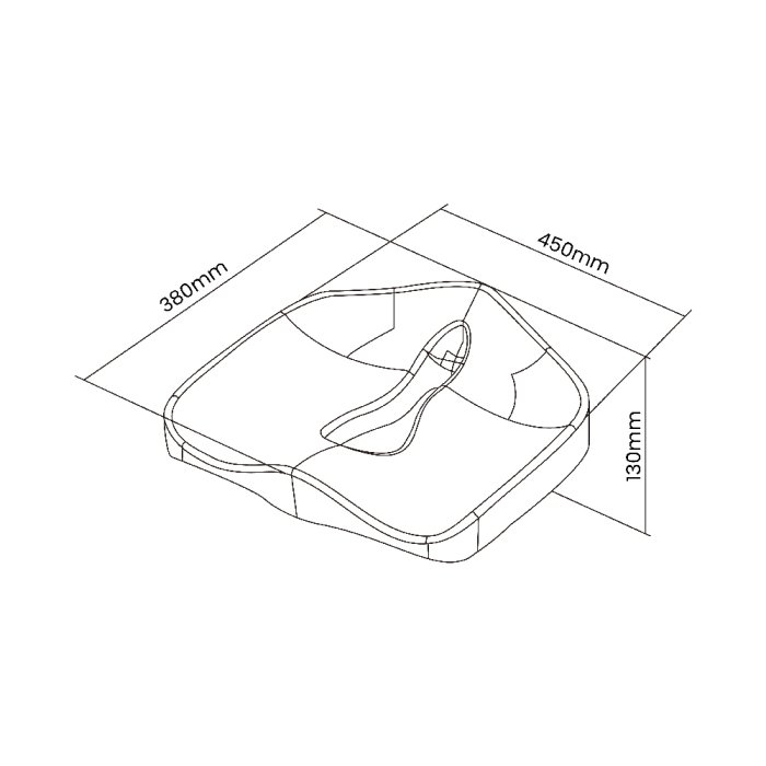 Orthopedic Memory Foam Seat Cushion - Image 4