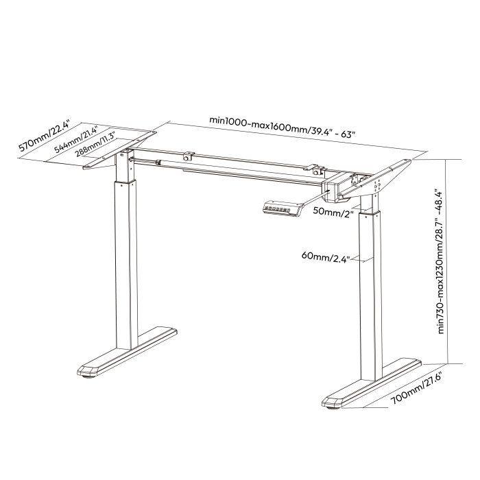 Electric Sit-Stand Desk - Image 6