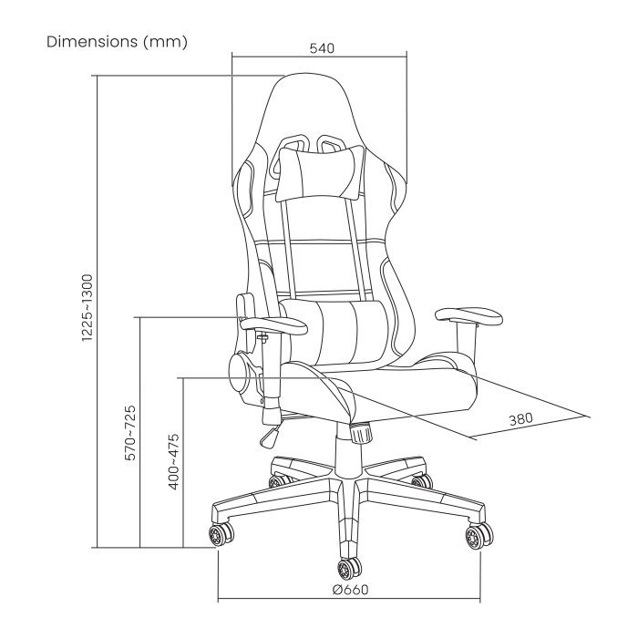 Ergo Gaming Chair - Image 7
