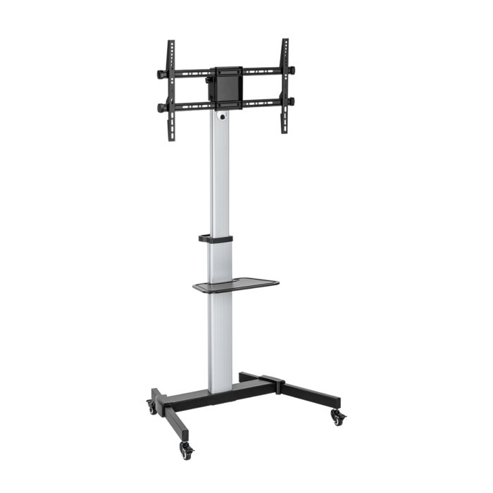 True Vision Alum Rotating TV Cart For 37"-86"