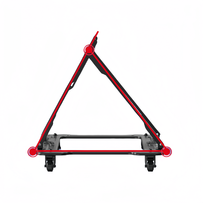 Conference Room Podium TV Stand for 32"-75" - Image 4