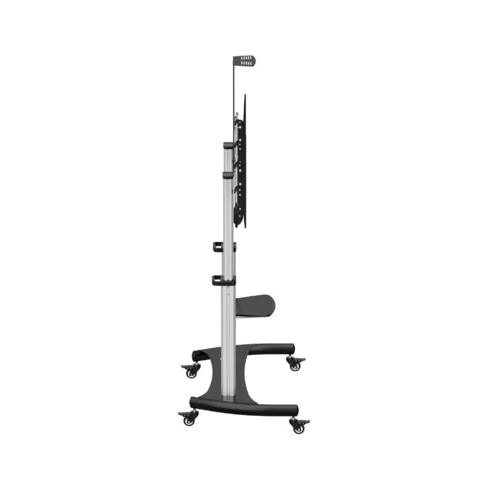 Dual Screen Alum Height Adjustable TV Stand for 37"-60" - Image 3