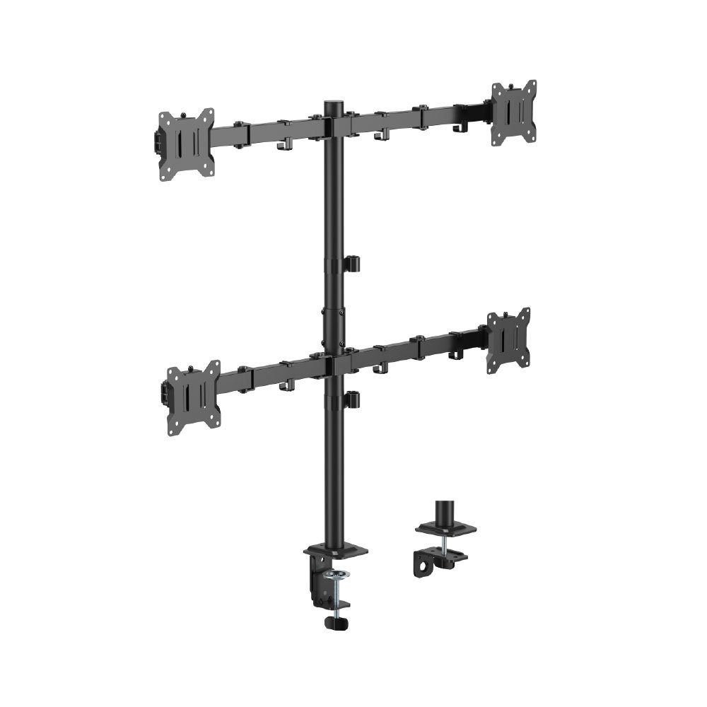 Articulating Quad Monitor Stand For 17” – 32”