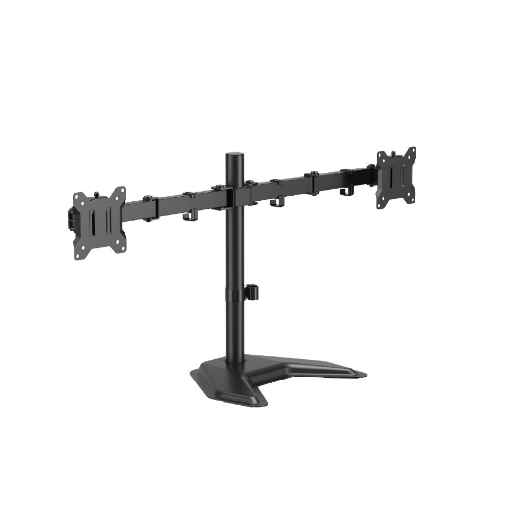 Dual Articulating Computer Monitor Arm For 17” - 32”